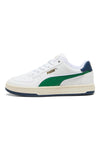 Puma CAVEN 2.0 RETRO JR weiße Sneaker mit grünen und blauen Details