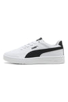 Puma Court Classic Clean Jr. Weiße Sneaker mit schwarzen Details