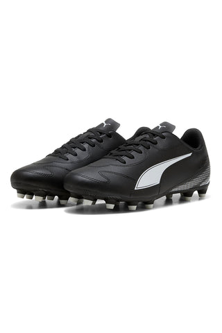 Scarpe da calcio nere con logo bianco Puma Vitoria II FG/AG