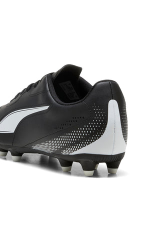 Schwarze Fußballschuhe mit weißem Puma-Logo Vitoria II FG/AG