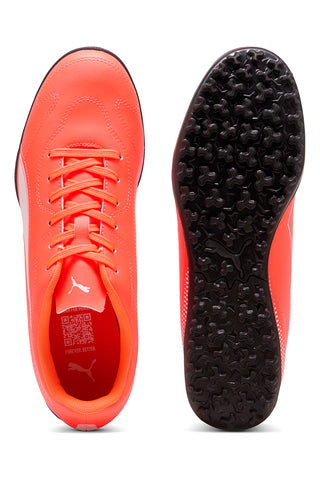 Orange Puma Vitoria II Fußballschuhe mit Kunstrasensohle