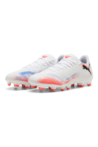 Scarpe da calcio bianche Puma Future 8 Play FG/AG