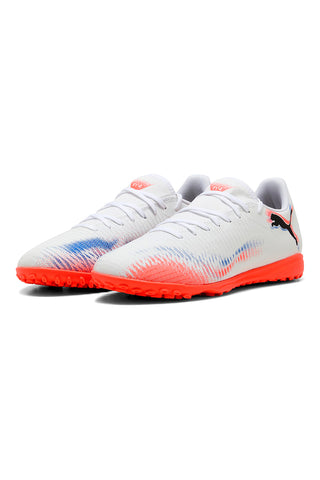 Scarpe da calcetto bianche suola turf Future 8 Play Puma