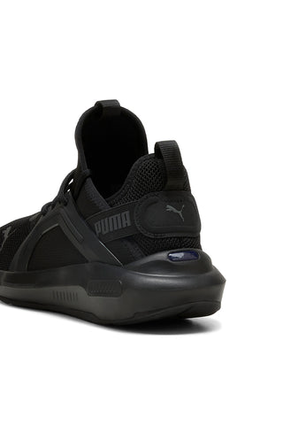 Schwarze Stoff-Sneaker mit gepolsterter Sohle Puma Softride Enzo 5