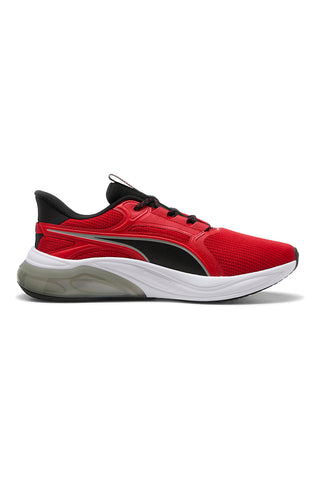 Puma CELL THRILL DASH Rote Laufschuhe mit CELL-Dämpfung