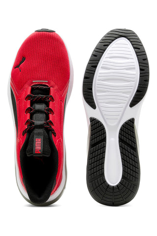 Puma CELL THRILL DASH Rote Laufschuhe mit CELL-Dämpfung