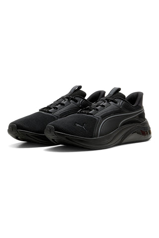 Puma Cell Thrill Dash – schwarze Stoff-Sneaker mit Dämpfung