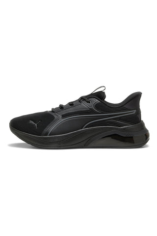 Puma Cell Thrill Dash – schwarze Stoff-Sneaker mit Dämpfung