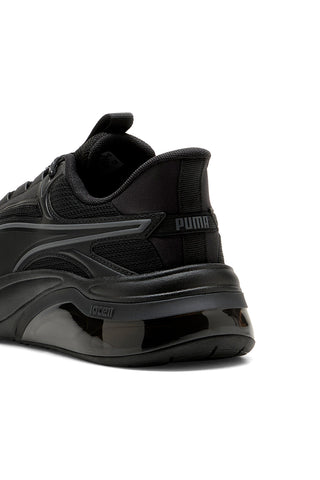 Puma Cell Thrill Dash – schwarze Stoff-Sneaker mit Dämpfung