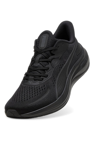 Puma Skyrocket Lite 2 – Schwarze Mesh-Laufschuhe mit PUMALITE-Sohle