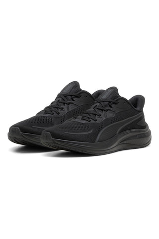 Puma Skyrocket Lite 2 – Schwarze Mesh-Laufschuhe mit PUMALITE-Sohle