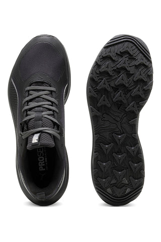 Puma FLARE PRO TRAIL PTX Wasserdichte schwarze Trailrunningschuhe