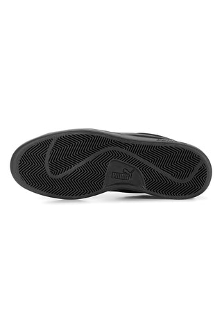 Scarpe nere in pelle scamosciata con soletta SoftFoam+ Puma Smash 3.0