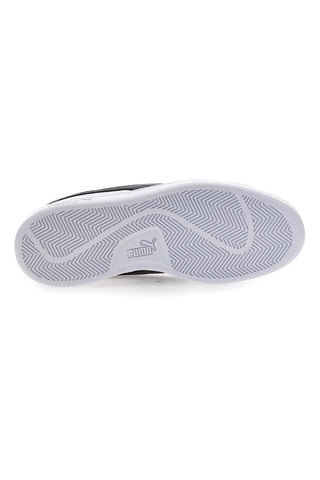 Sneakers bianche in pelle con logo nero Puma Smash 3.0 L