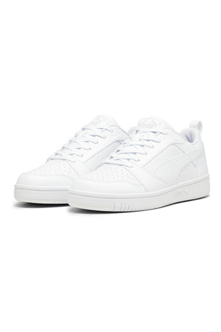 Sneakers basse total white Rebound V6 Low Puma