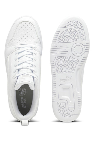 Sneakers basse total white Rebound V6 Low Puma