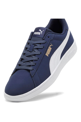 Sneakers blu con logo laterale Puma Smash 3.0 Buck