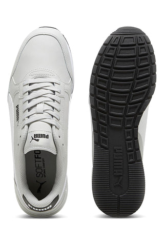 Sneakers grigie con dettagli bianchi e soletta SoftFoam+ Puma ST Runner v4 L