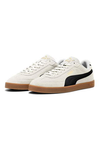 Sneakers beige in suede con suola in gomma Puma Club II Era Suede