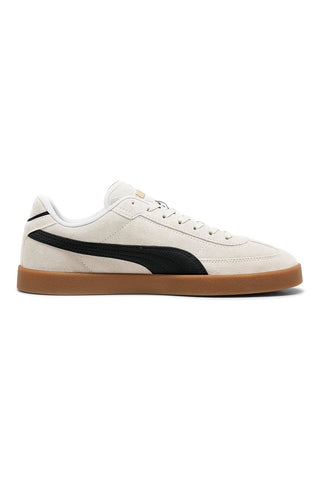 Sneakers beige in suede con suola in gomma Puma Club II Era Suede
