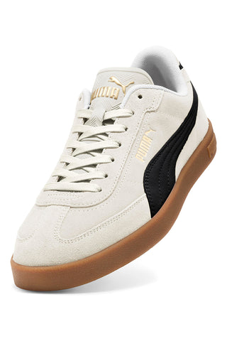 Sneakers beige in suede con suola in gomma Puma Club II Era Suede