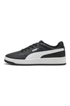 Schwarze Sneaker mit weißem Profil Court Classic Clean Puma