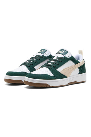Grüne und beige SoftFoam Rebound V6 Low SD Puma niedrige Sneakers
