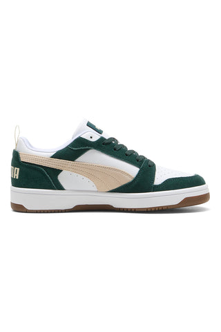 Grüne und beige SoftFoam Rebound V6 Low SD Puma niedrige Sneakers