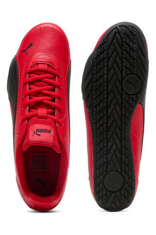 Puma Catch niedrige rote Turnschuhe