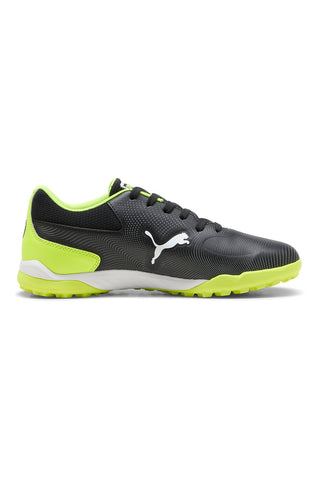 Scarpe calcio nere e giallo fluo in materiale sintetico Puma Truco III TT