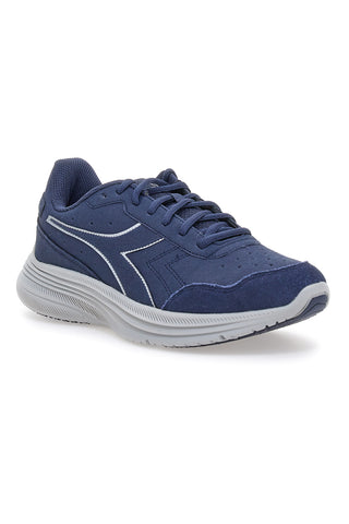 Sneakers blu in tessuto traspirante Diadora Eagle 8 S