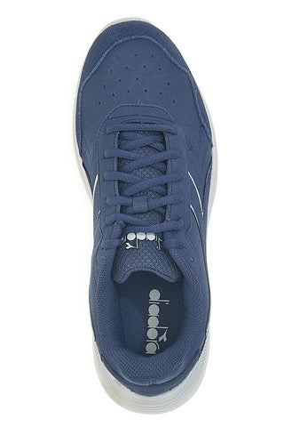 Sneakers blu in tessuto traspirante Diadora Eagle 8 S