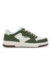 Grün-weiße Leder-Sneaker Diadora 182198 70224
