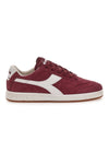 Sneakers bordeaux in tessuto scamosciato Diadora Kick