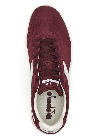 Sneakers bordeaux in tessuto scamosciato Diadora Kick