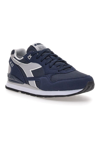 Blaue und graue Diadora N.92 DD Comfort Sneakers