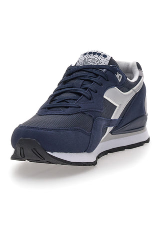 Blaue und graue Diadora N.92 DD Comfort Sneakers