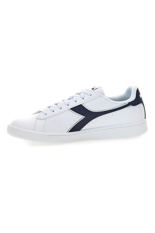 Sneakers bianche con dettagli blu Diadora 178327 C4656