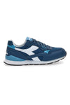 Blaue Sneakers Diadora N.92 GS mit weißen Details