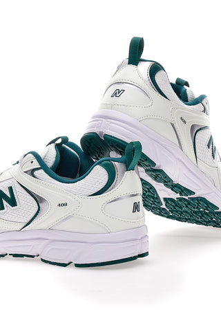 Sneakers bianche con inserti verdi New Balance ML408T