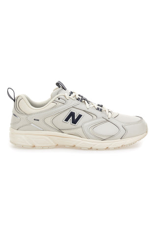 Beige Sneakers mit marineblauen Details New Balance ML408Q