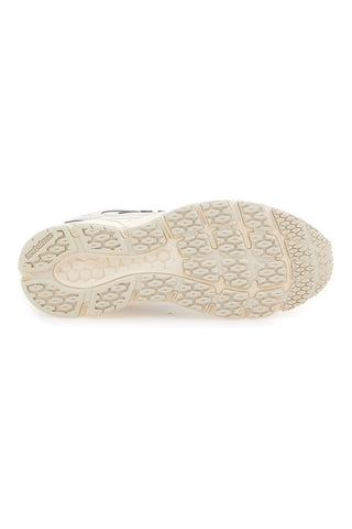 Beige Sneakers mit marineblauen Details New Balance ML408Q