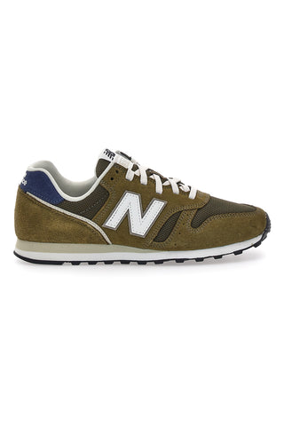 Sneakers verde oliva con logo bianco New Balance ML373XD2