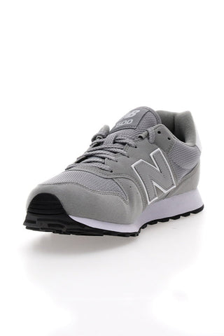 New Balance 500 – Graue Stoff-Sneaker