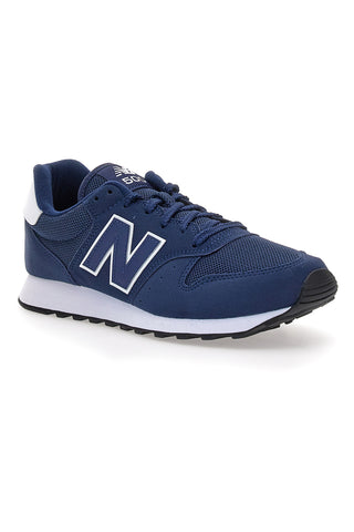 Sneakers blu con logo laterale New Balance GM500EN2