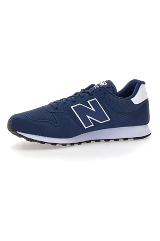 Sneakers blu con logo laterale New Balance GM500EN2