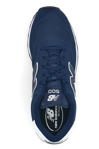 Sneakers blu con logo laterale New Balance GM500EN2