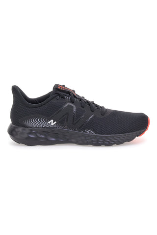 New Balance M411RU3 – Gepolsterte Laufschuhe aus schwarzem Mesh