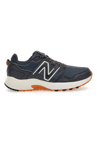 Blaue Laufschuhe mit Trailsohle New Balance 410CO8