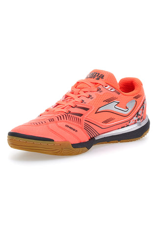 Joma Liga 5 2507 Atmungsaktive orangefarbene Hallenfußballschuhe